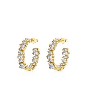 Lacey Hoops Gold
