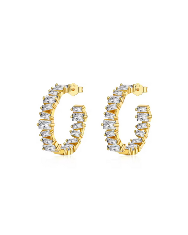 Lacey Hoops Gold
