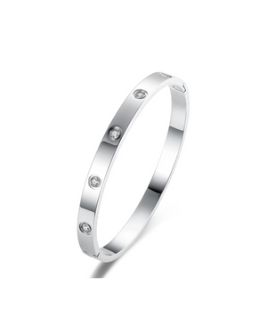 Taya Bangle Silver