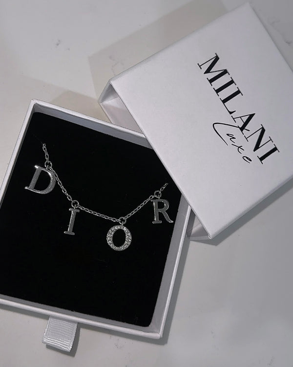 CD Necklace Silver