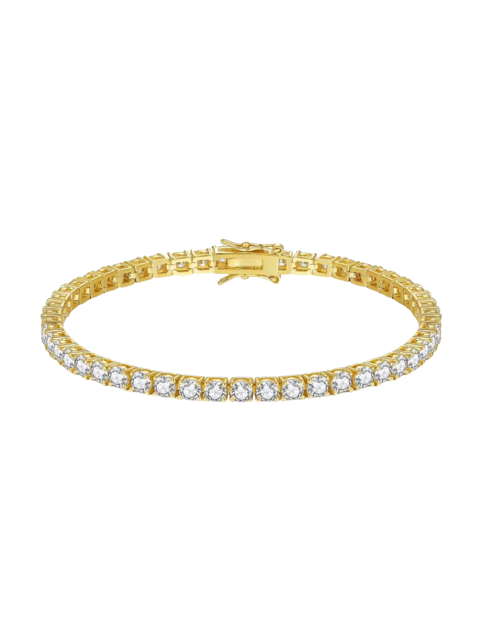 Tiara Tennis Bracelet 5mm Gold