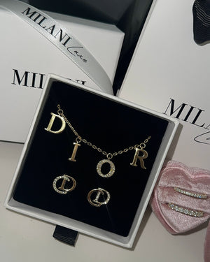 CD Earrings Gold