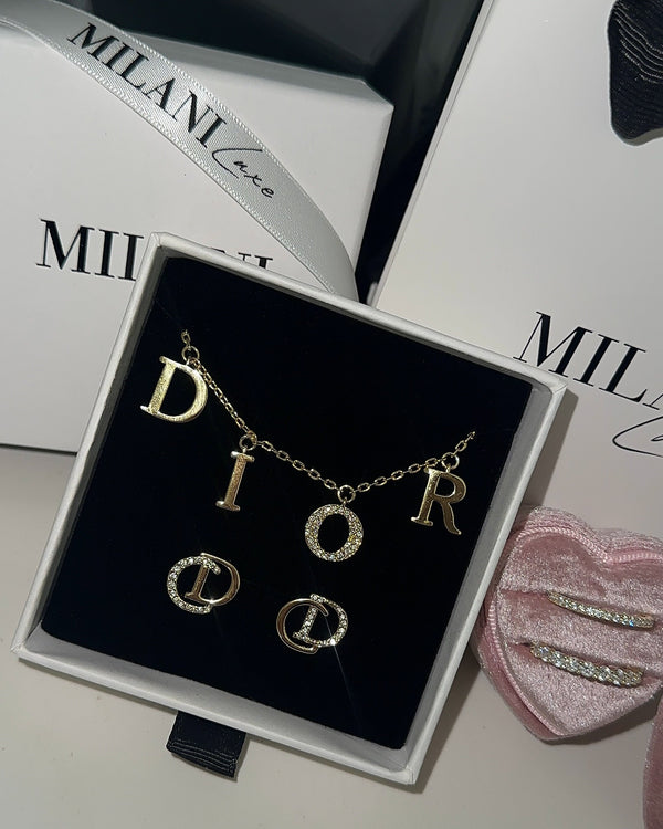 CD Earrings Gold
