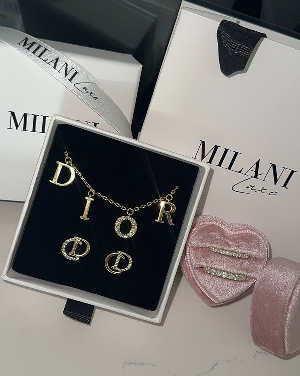 CD Earrings Gold