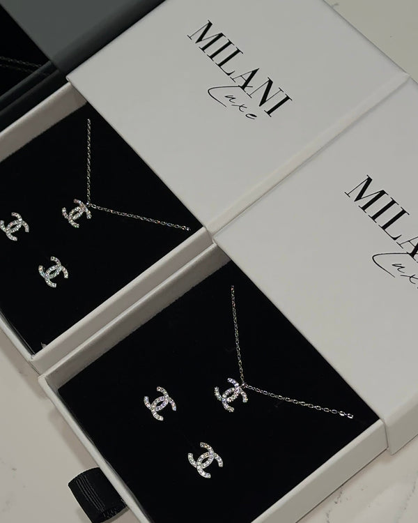 CC Necklace Silver