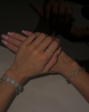 Capri Cuff Silver