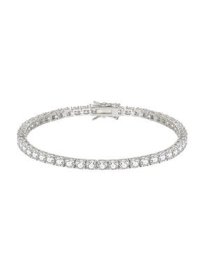 Tiara Tennis Bracelet 5mm Silver